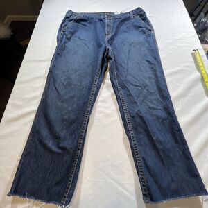 Ariat FR M4 Jeans Mens 44x32 CAT 2 2112 Low Rise Boot Blue Denim Flame Resistant